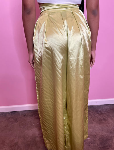 Satin Pants Medium | Sample Sale